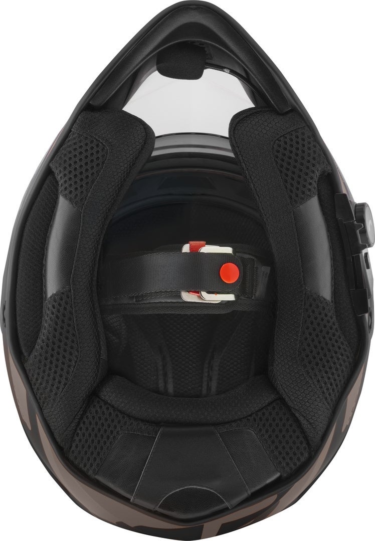 Bogotto H331 BT Tour EVO Bluetooth Enduro Helmet black matt/brown XL Figure 5