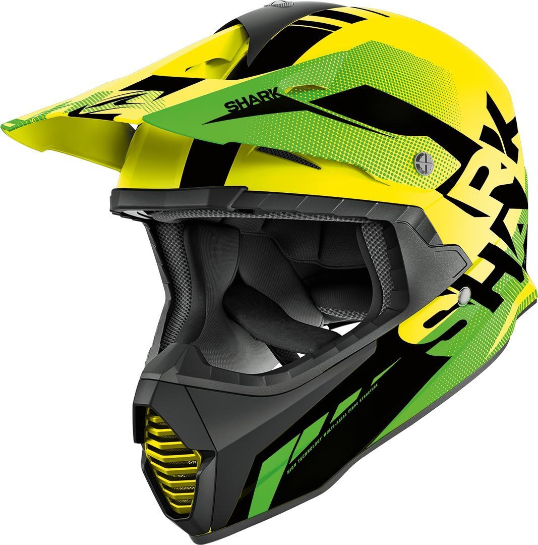 Shark Varial Anger Cască de motocross Albastru/Roșu/Alb M (57/58) Figura 5