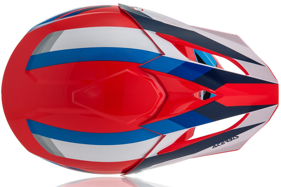 Acerbis Profile 4 Casco Motocross blu/rosso L (59/60) Figura 6
