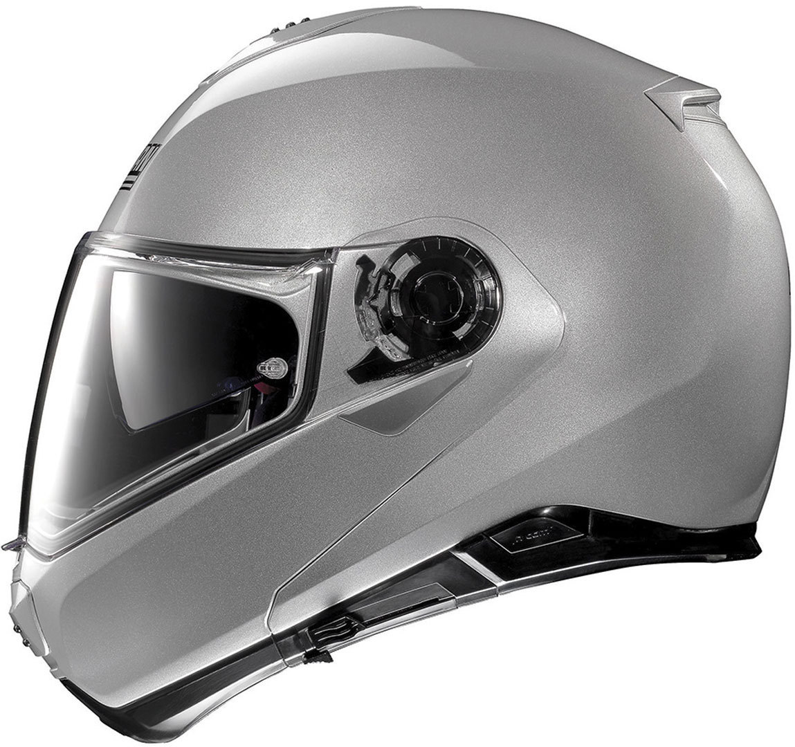 Nolan N100-5 Classic N-Com Casco Argento M (58) Figura 4