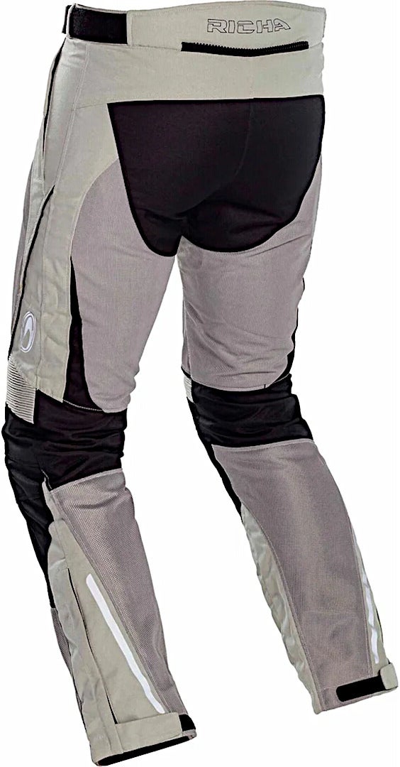 Richa Airbender Damer Motorcykel Tekstilbukser grå/sort Kort L Figur 2