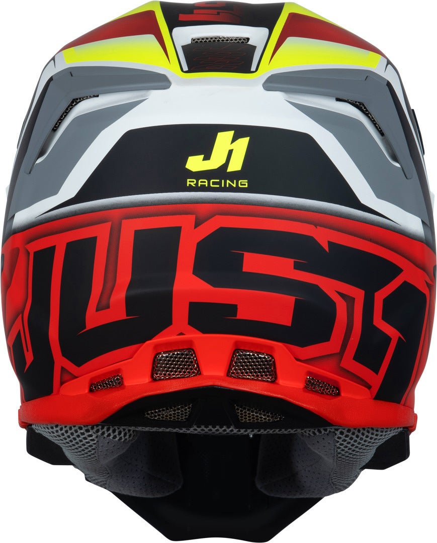 Just1 J22F Frenetik Motocross Helmet yellow/red S (55/56) Figure 3