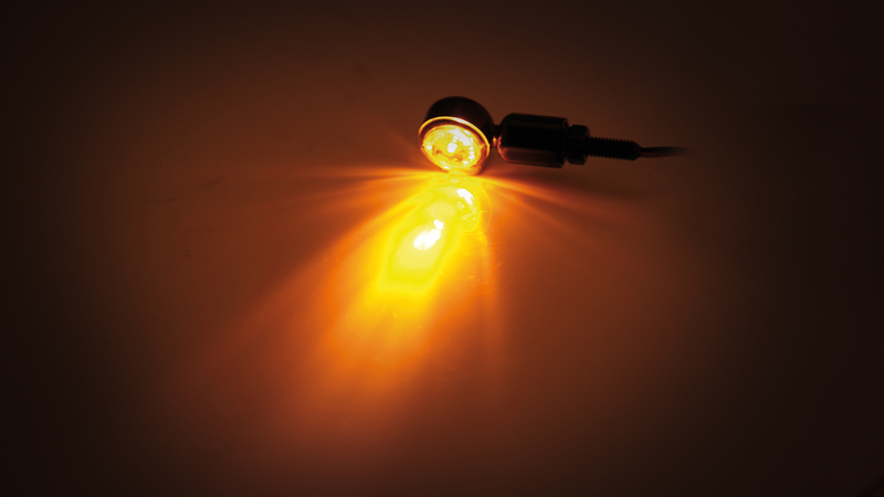HIGHSIDER Smart MC-1 LED-indikator Hus Svart / Objektiv Klar (Par), Fram & Bak Figur 7