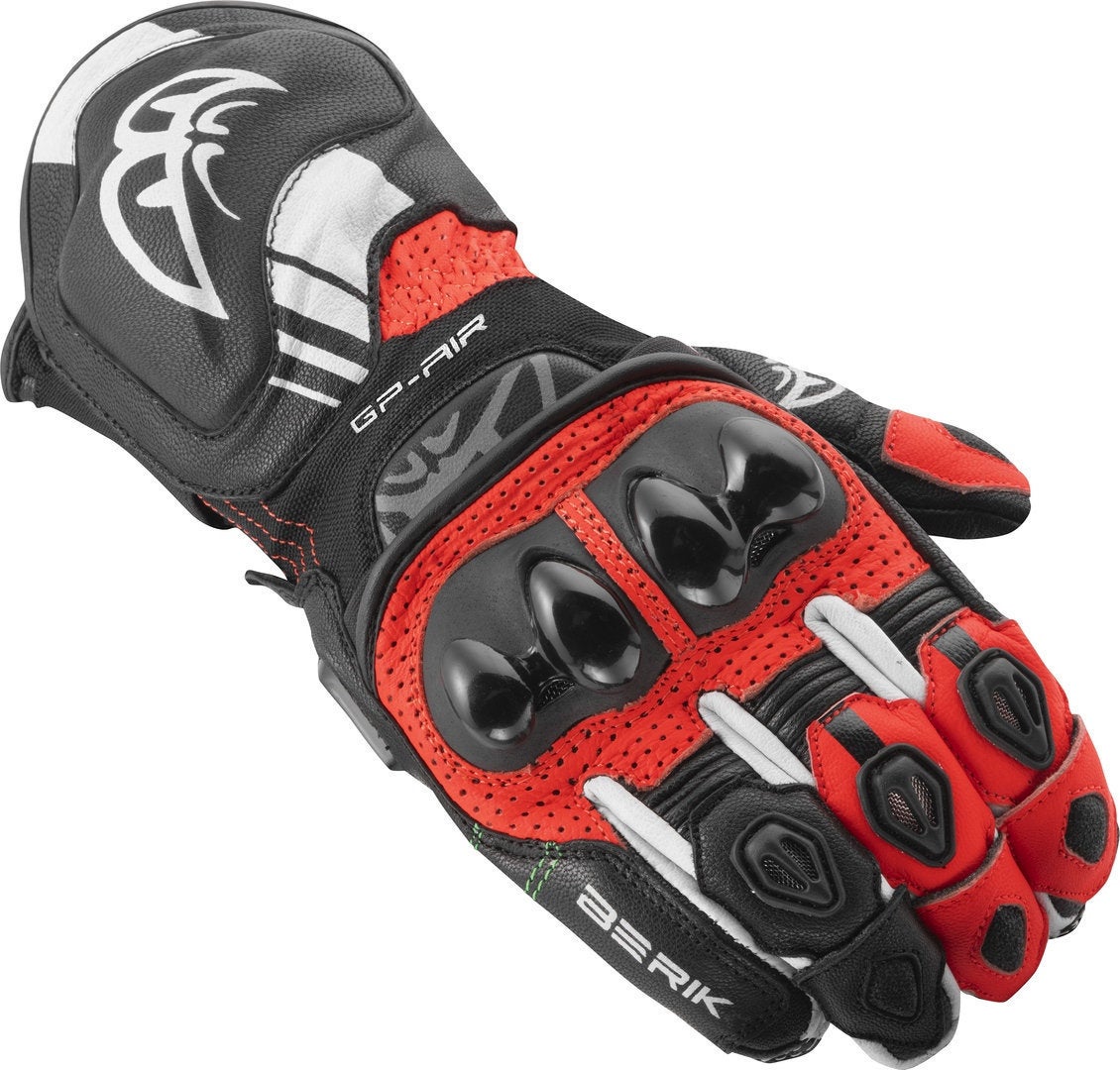 Berik Spa Evo Motorradhandschuhe schwarz/rot 2XL Abbildung 1