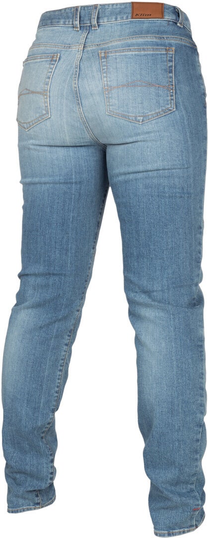 Klim Betty Tapered Stretch Damen Motorradjeans hellblau 16/30 Abbildung 6