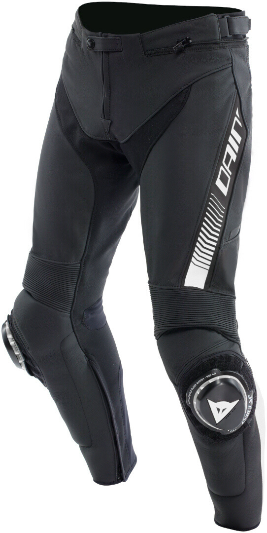Dainese Super Speed Motorcycle Leather Pants black/white 62 Figure 1