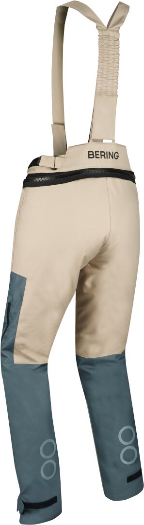 Bering Siberia imperméable Ladies Motorcycle Textile Pantalons beige 40 Figure 2