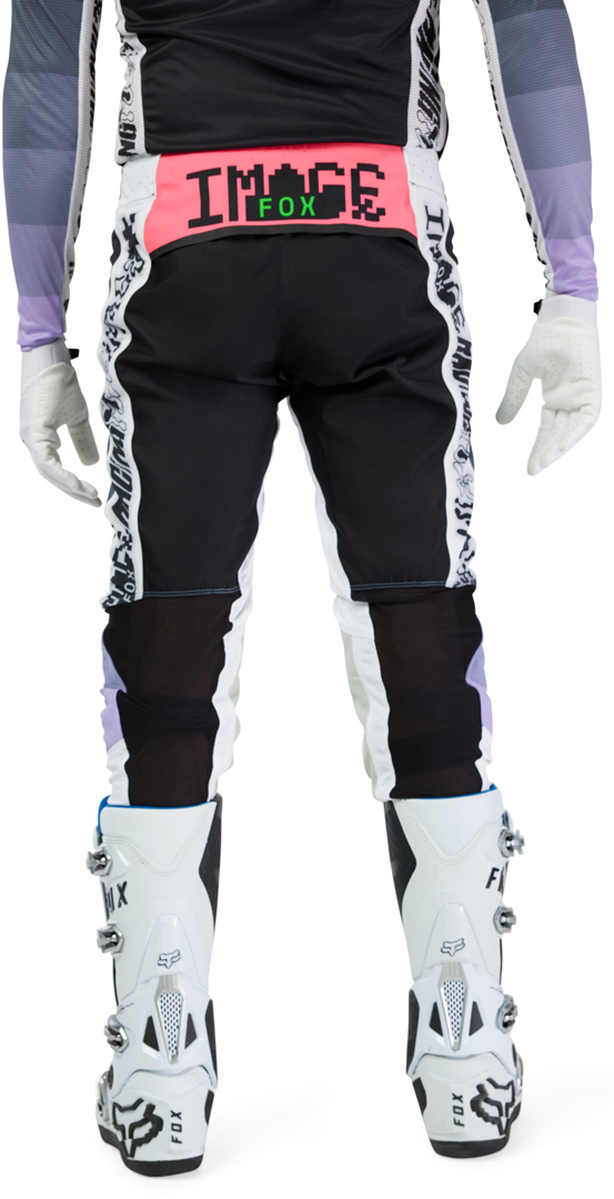 FOX Flexair Grid Motocross bukser sort/lilla 30 Figur 7