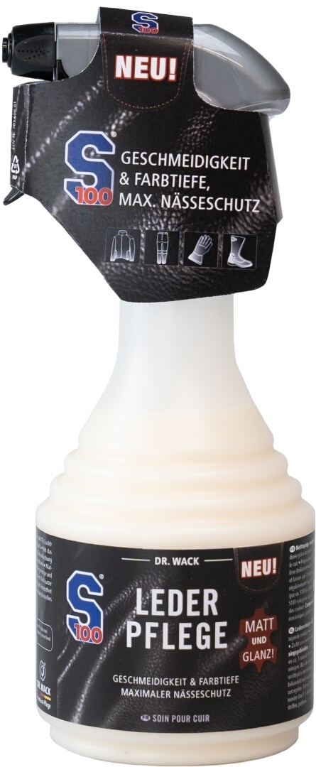 S100 Skötsel av läder 500 ml Figur 1