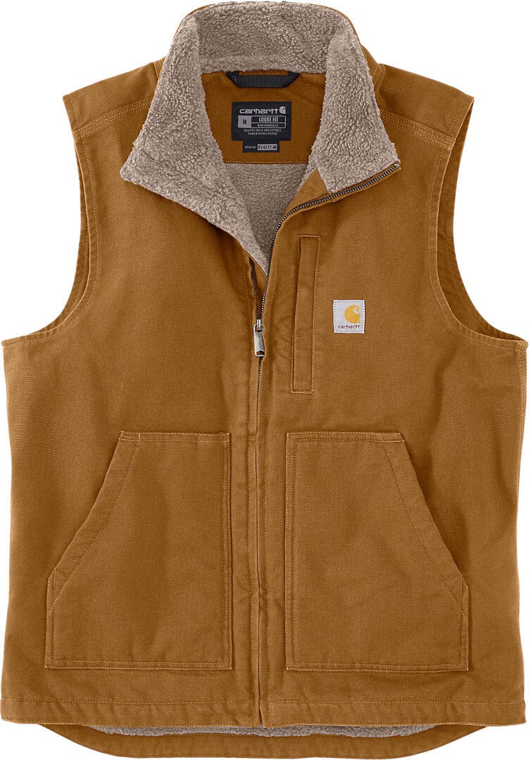 Carhartt Duck Mock Neck Vest-image-1012403954