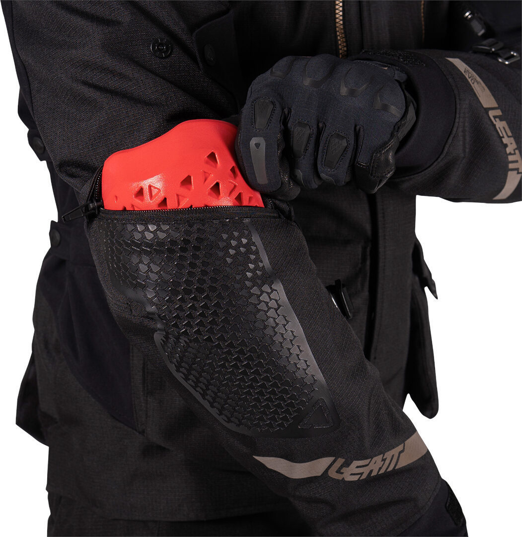 Leatt ADV Multitour 5.5 waterproof Motorcycle Textile Jacket black 5XL Figure 17