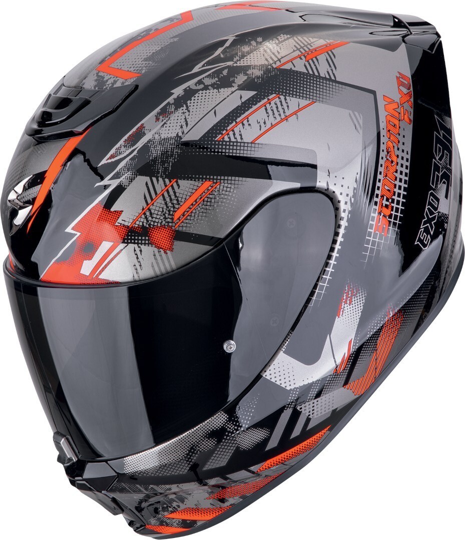 Scorpion EXO-391 Clutter Helmet black/grey/red M (57/58) Figure 1