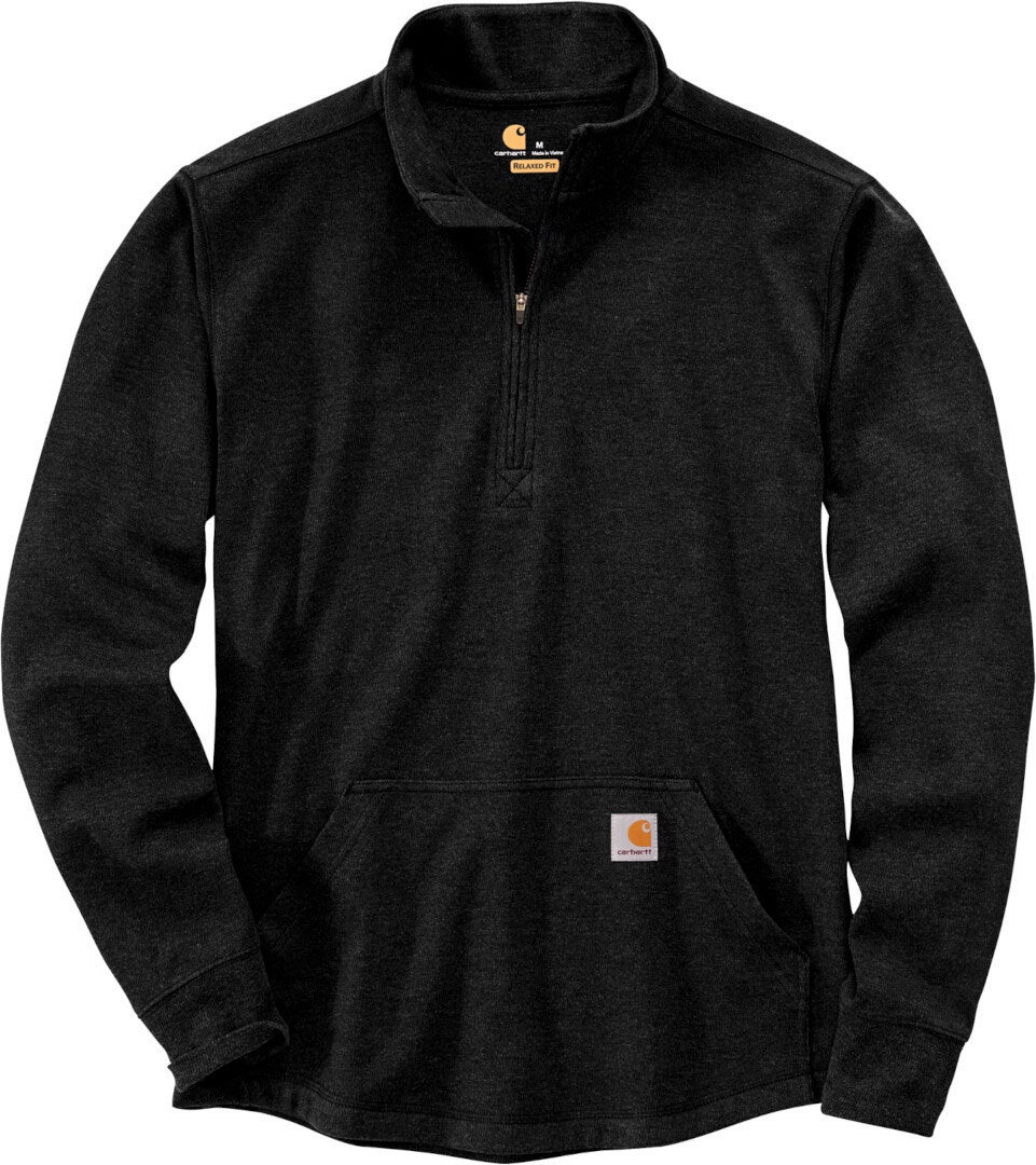 Carhartt Half Zip Thermal Camicia Longsleeve nero L Figura 1