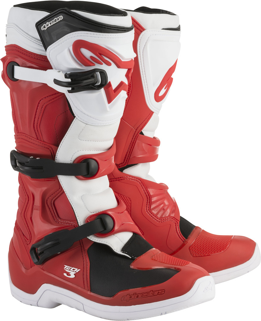 Alpinestars Tech 3 Motorcross Laarzen rood/wit 15 (51) Figuur 1