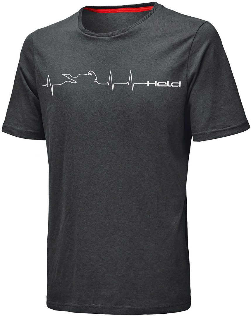 Held Be Heroic T-shirt ciemnoszare/białe 4XL Rysunek 2