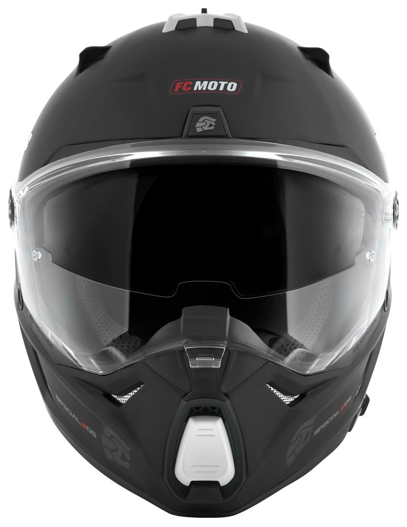 FC-Moto Merkur Pro Straight 엔듀로 헬멧 흑백 M 그림 6