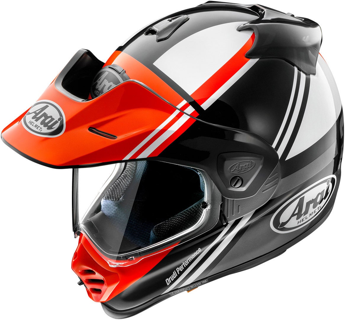 Arai Tour-X5 Cosmic Casco da motocross rosso/nero/bianco XL (61/62) Figura 1