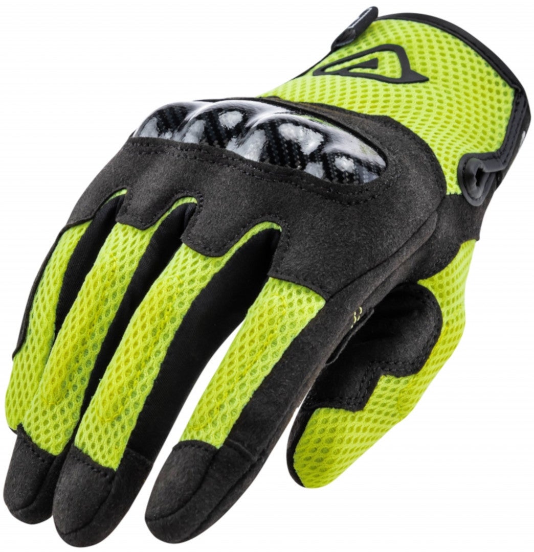 Acerbis Ramsey My Vented Motorcykel handsker sort/neon L Figur 1