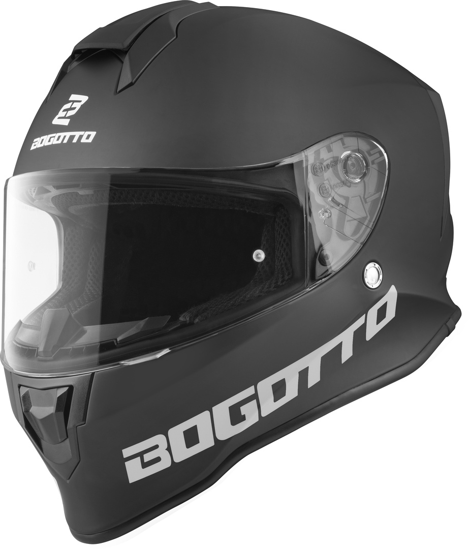 Bogotto H151 Solid Casco nero opaco XL Figura 4
