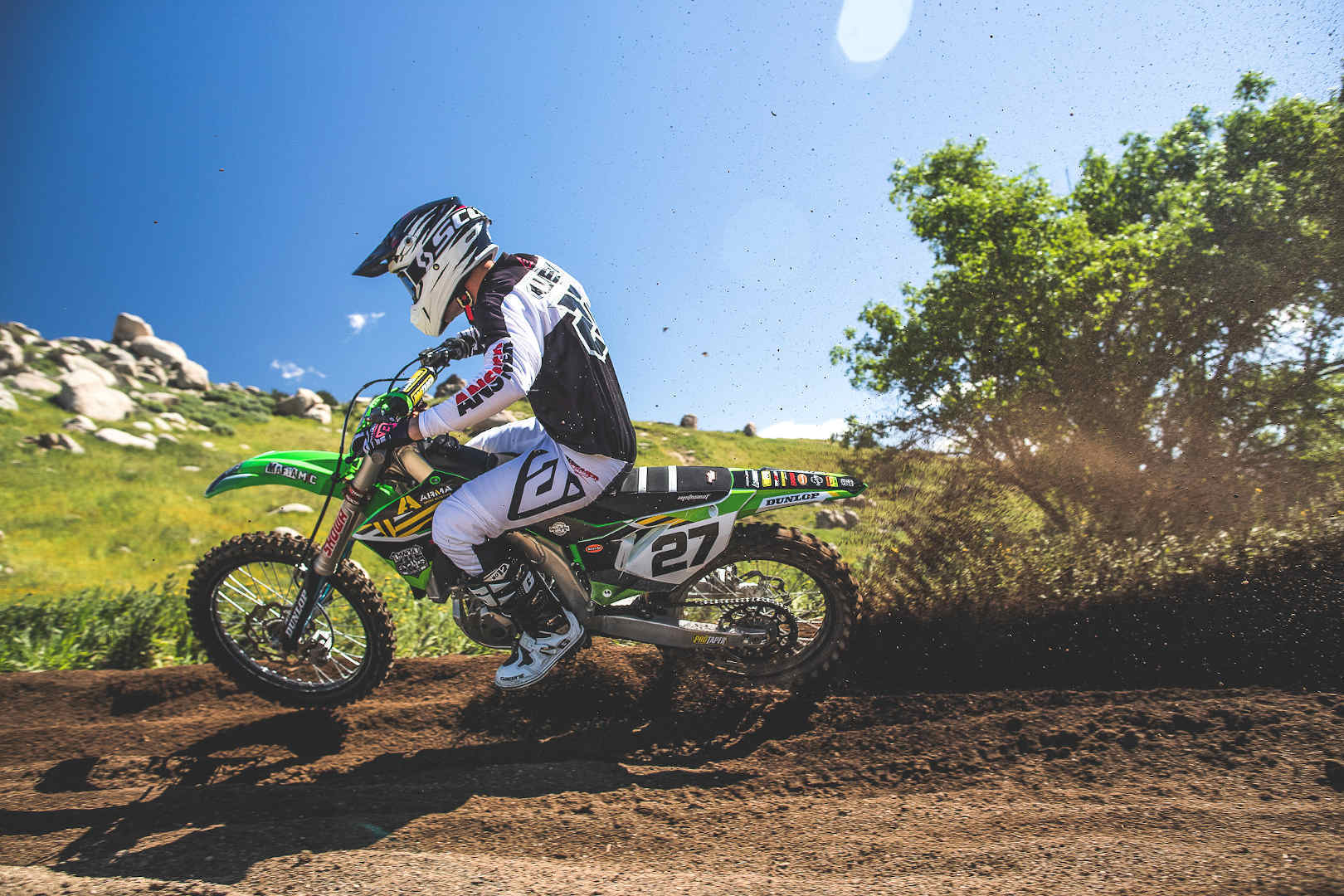 Answer Syncron Pro Glow Motocross Pants white/black 34 Figure 4