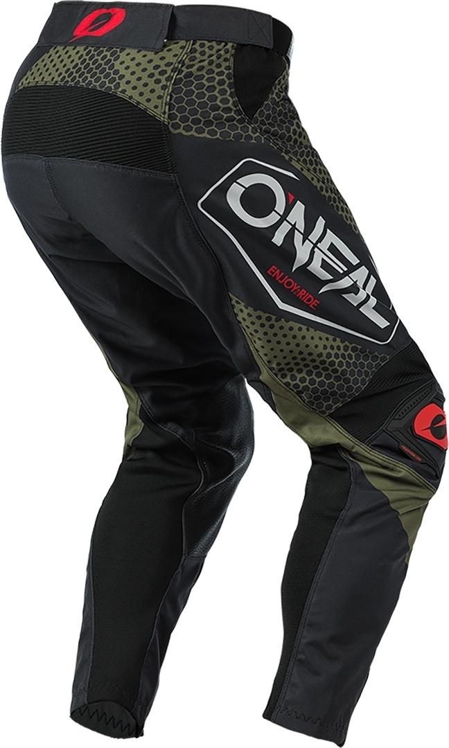 Oneal Mayhem Covert Motocross bukser sort/grøn 36 Figur 2