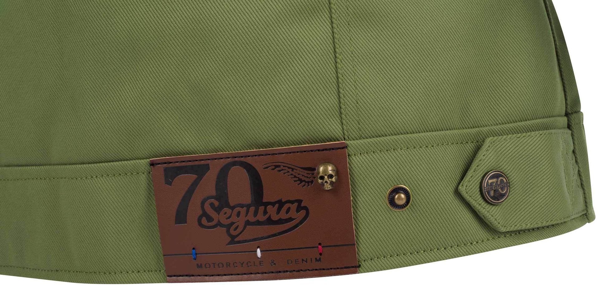 Segura Patrol Damen Motorrad Textiljacke khaki 40 Abbildung 7