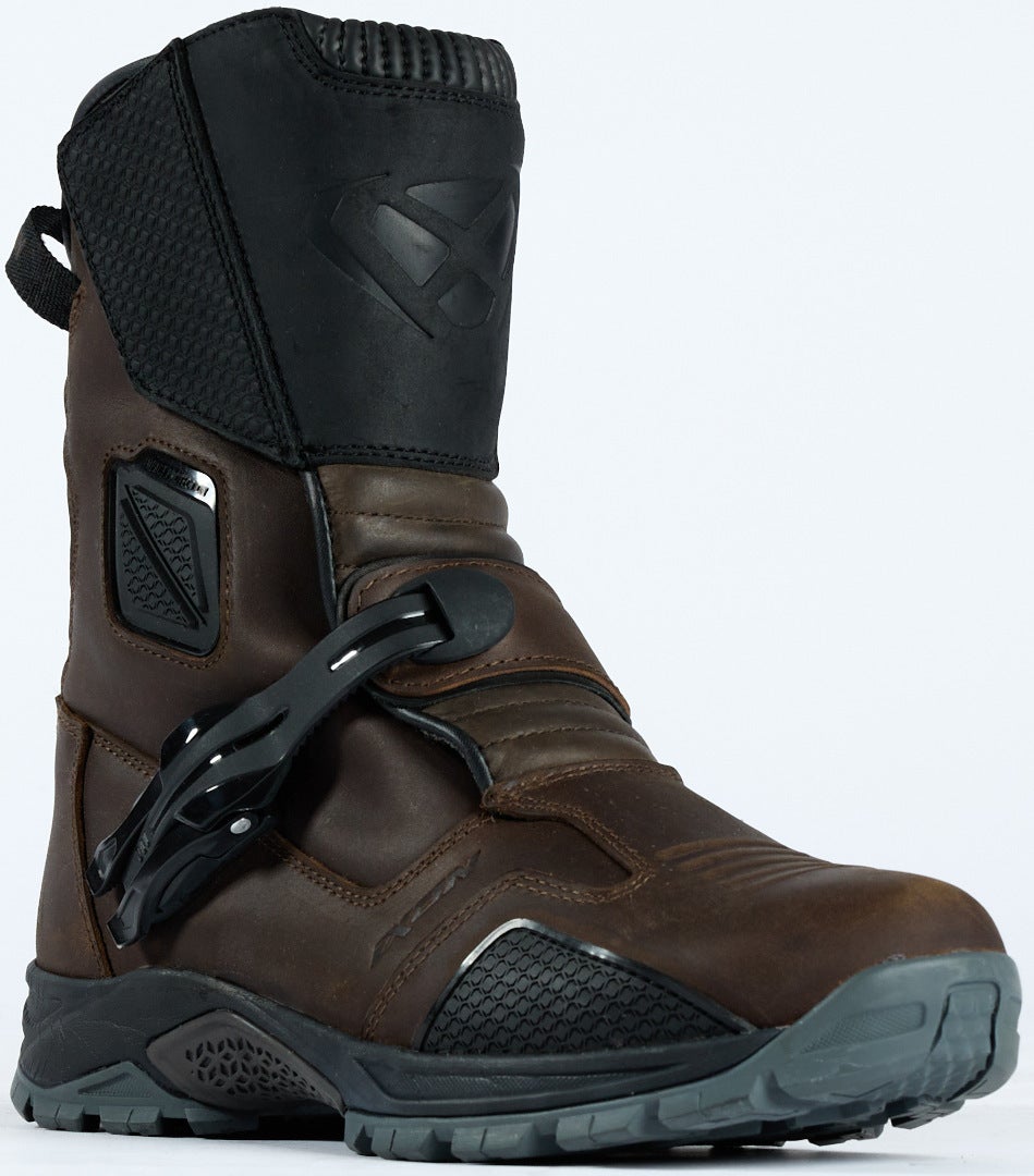 Ixon Klay Bottes de moto imperméables noir/marron 41 Figure 3