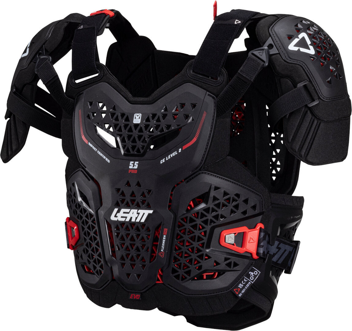 Leatt 5.5 Pro Evo Protector de piept negru XXL Figura 1