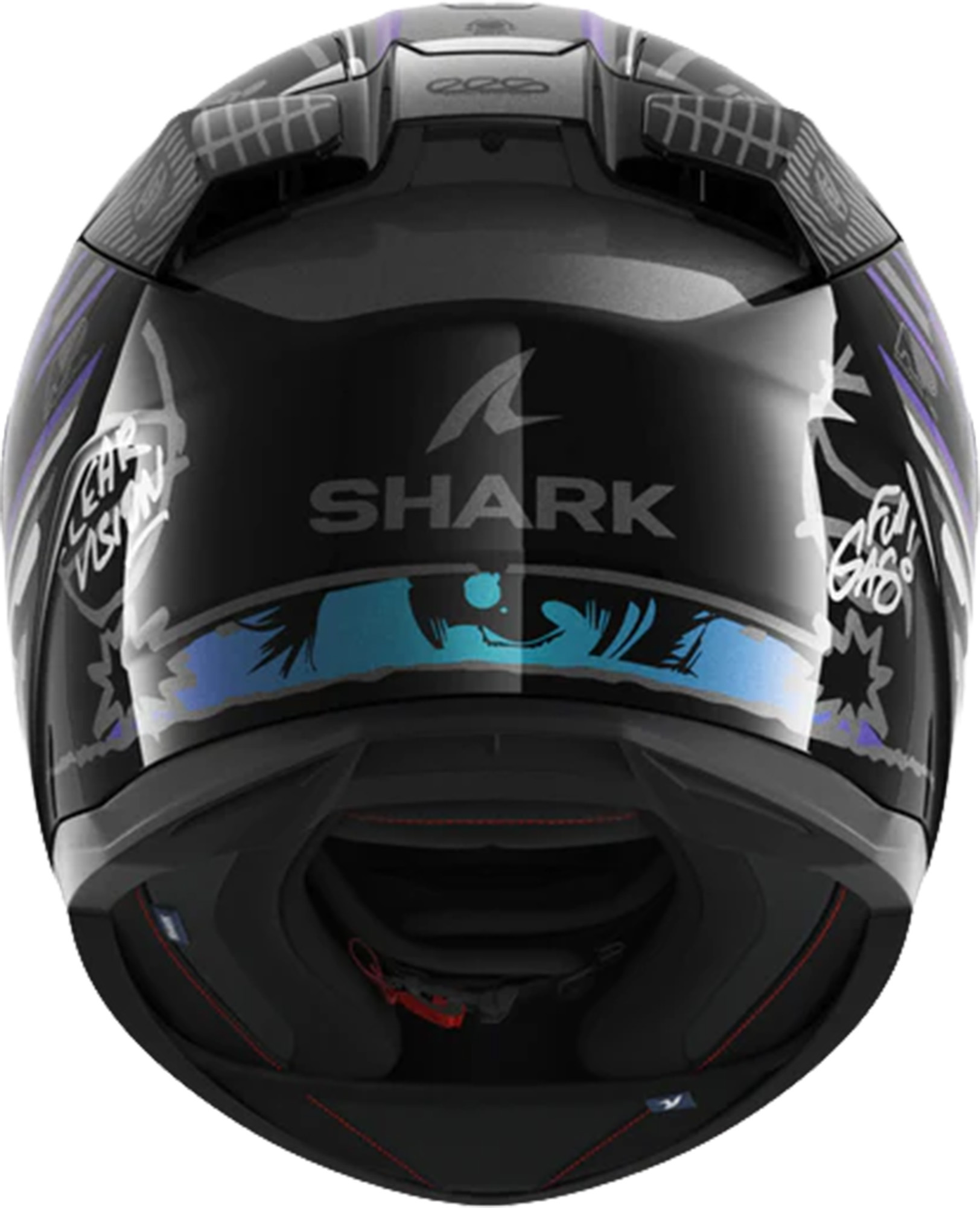 Shark D-Skwal 3 Streetrush Helma Černá/Chrom S (55/56) Obrázek 5