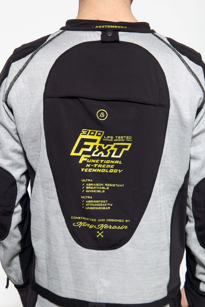 Side view of King Kerosin Motorgear Underbody Protector Jacket