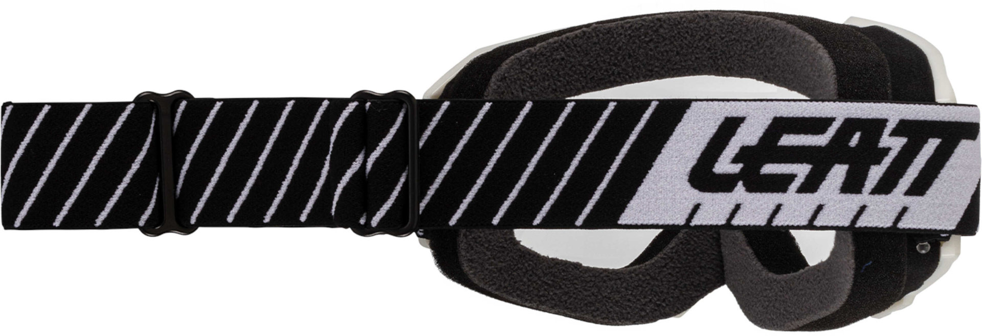 Leatt Vizion 2.5 Stripes Motocross Glasögon svart/vitt Figur 2