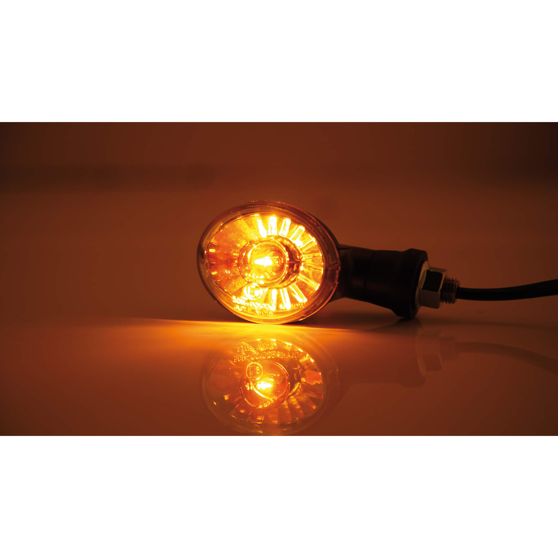 SHIN YO Mini Blinker, oval, kurz Klart Figur 4