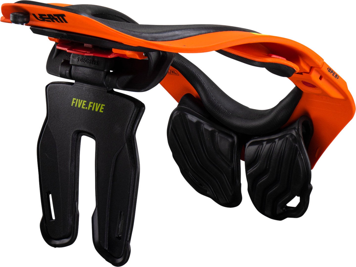 Leatt 5.5 V24 Collier de cou Orange/Noir L/XL Figure 2