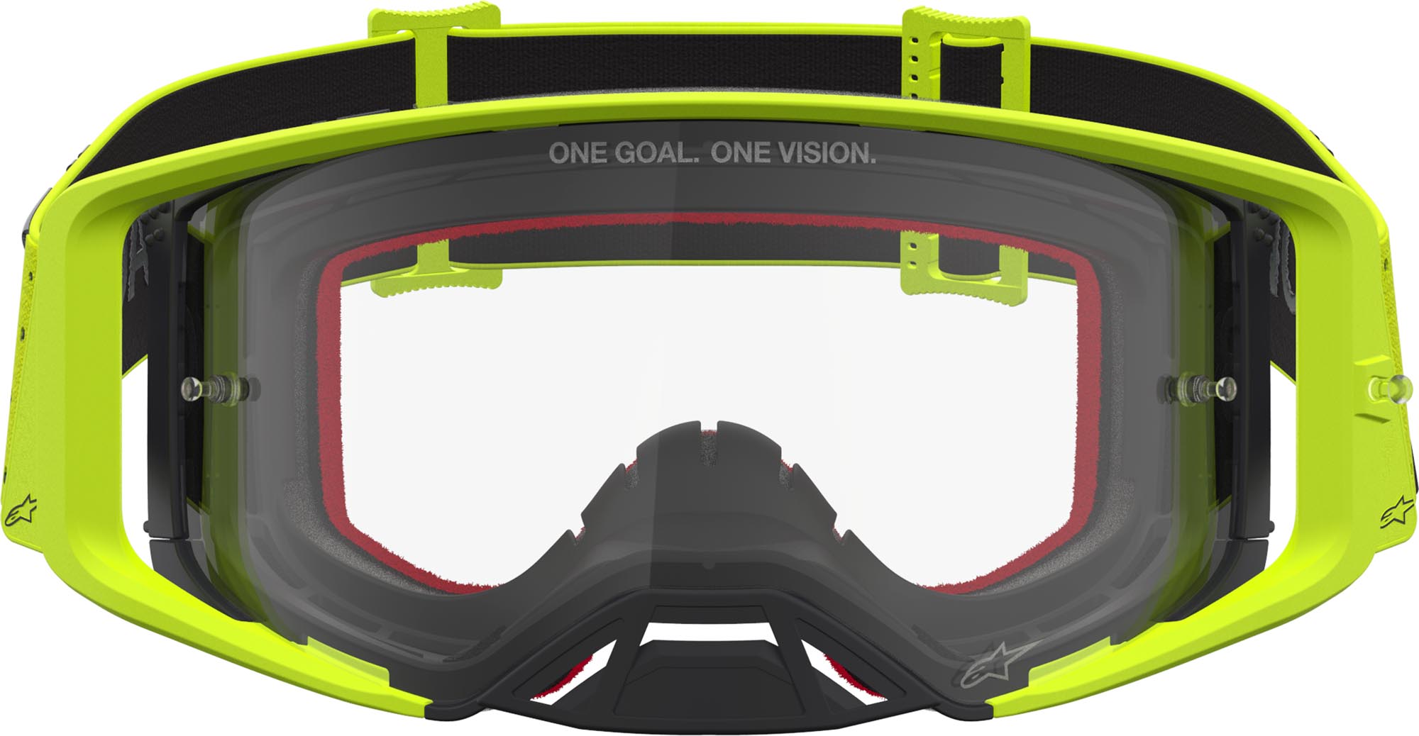 Alpinestars Supertech Vesta Motocross Goggles neon yellow/black Figure 4