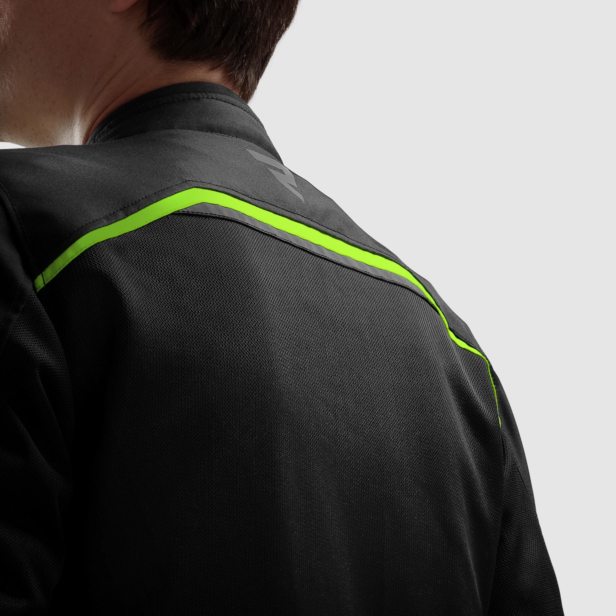 Side view of Rebelhorn Echo waterproof Motorcycle Textile Jacket