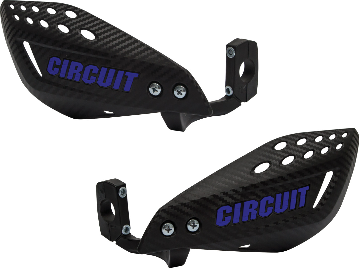Circuit Equipment VECTOR Guarda de Mão carbono/azul Figura 1