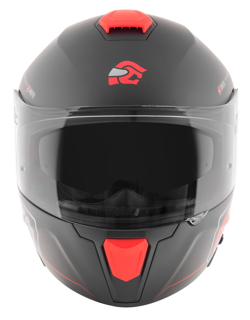 FC-Moto Novo Straight Casco nero/rosso XL (61/62) Figura 5