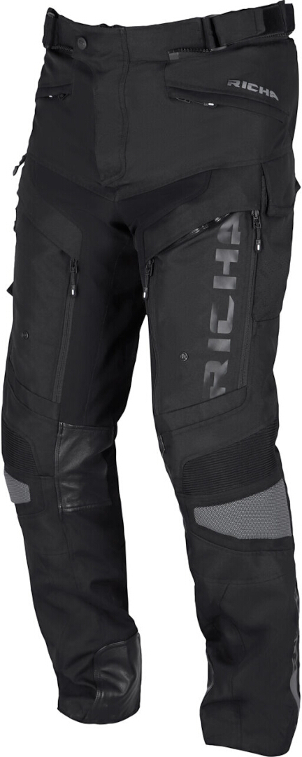 Richa Infinity 2 Adventure waterproof Motorcycle Textile Pants black XXL Figure 2