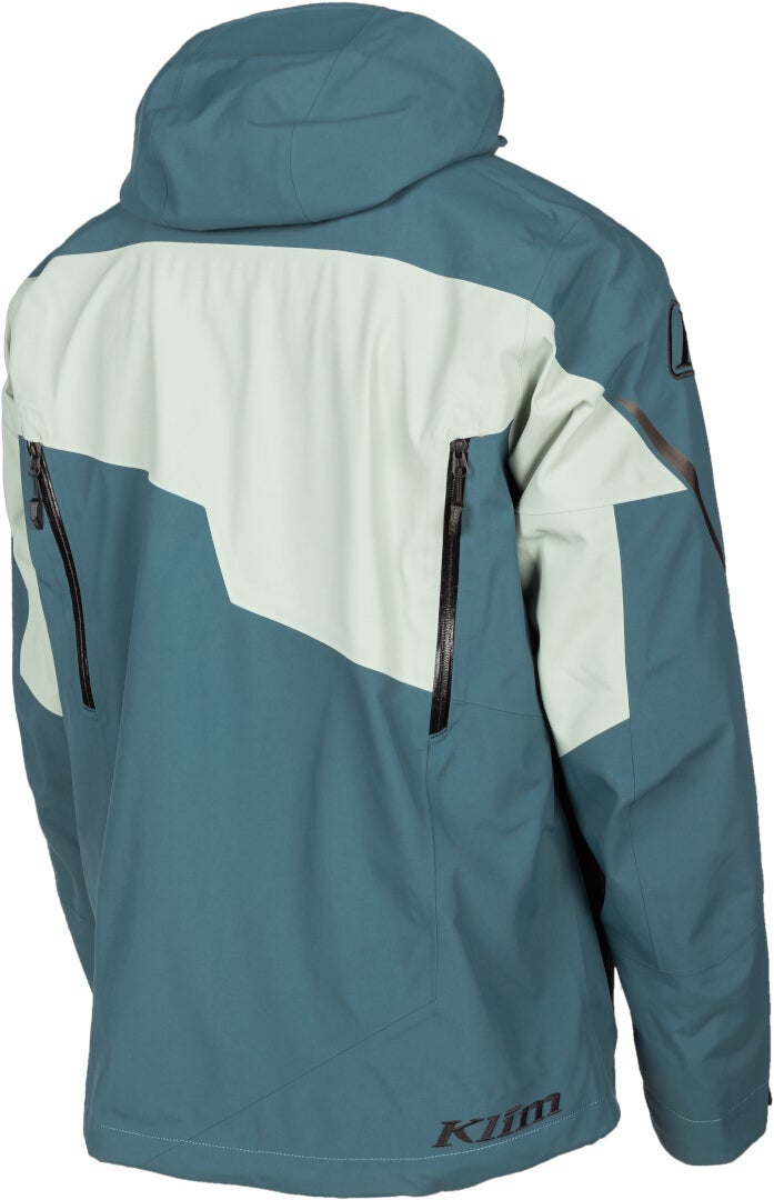 Klim Storm 2022 Snowmobile Jacket turquoise XXL Figure 6