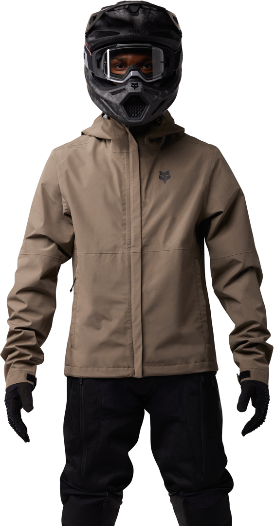 FOX Ranger Off-Road Packable Motocross regnjakke grå M Figur 4