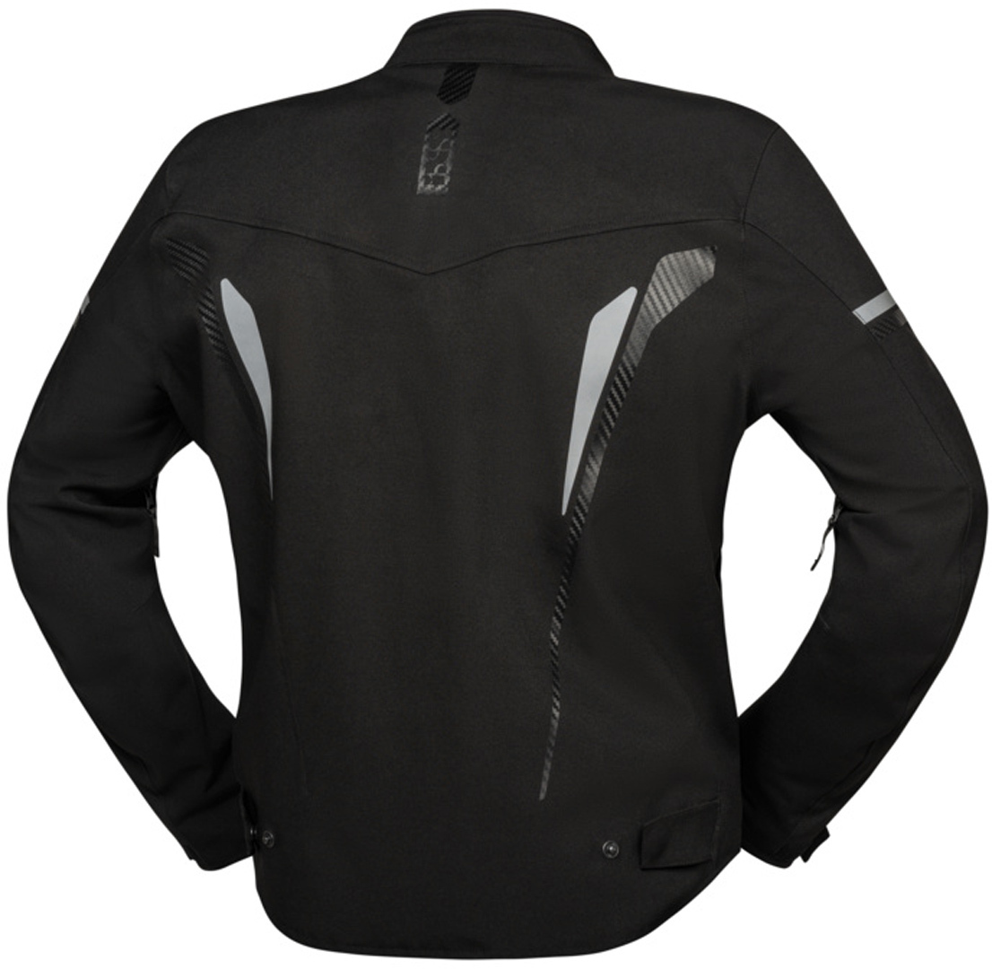 IXS TS-Pro ST+ waterproof Motorcycle Textile Jacket black M Figure 2