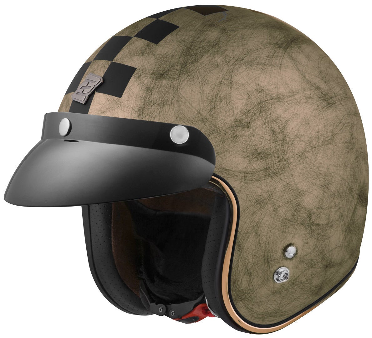 Bogotto V541 Scacco Cască cu reacție Bronz matt L Figura 2