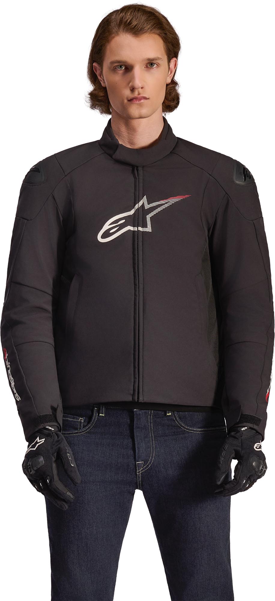 Side view of Alpinestars SMX waterproof Motorcycle Textile Jacket