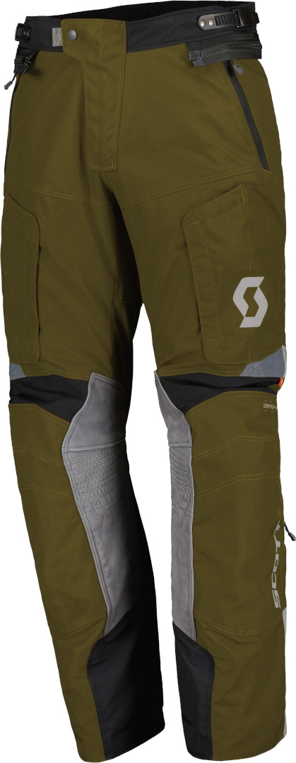 Scott Dualraid Dryo Motorrad Textilhose oliv M Abbildung 1