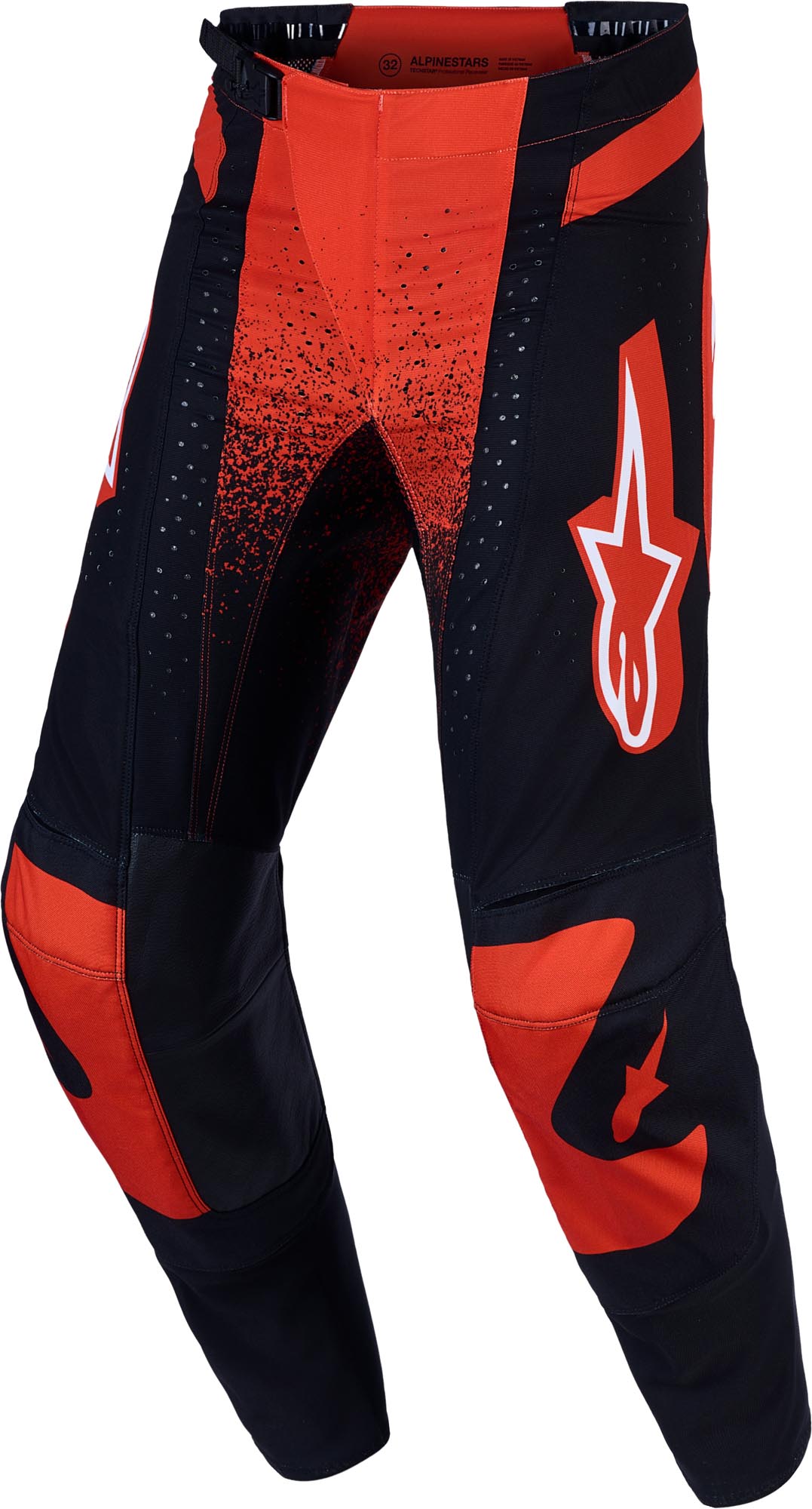 Alpinestars Techstar Swan Motocross nadrág piros/fekete/fehér 38 1. ábra
