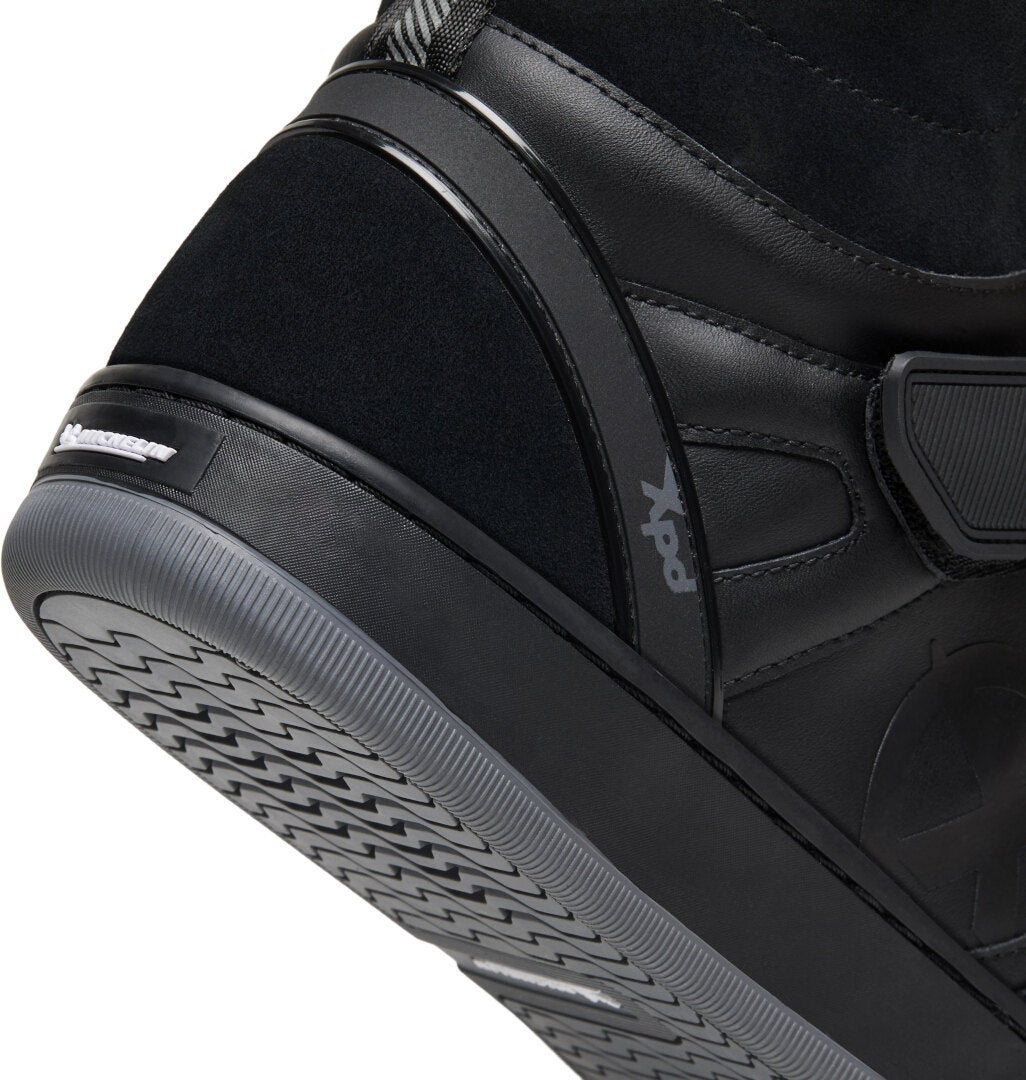 Side view of XPD Moto Pro H2Out waterproof Motorcycle Shoes