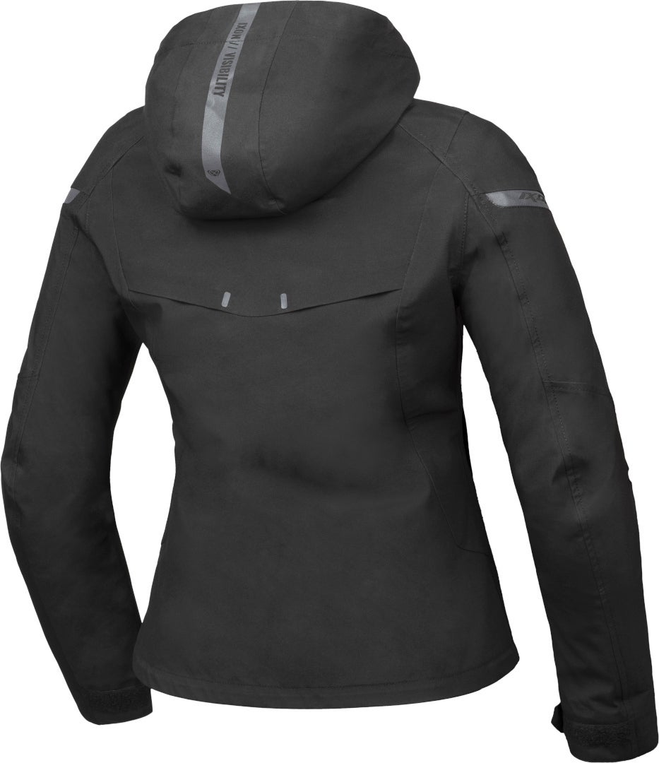 Ixon Burning Dame motorcykel tekstiljakke Sort XXL Figur 2