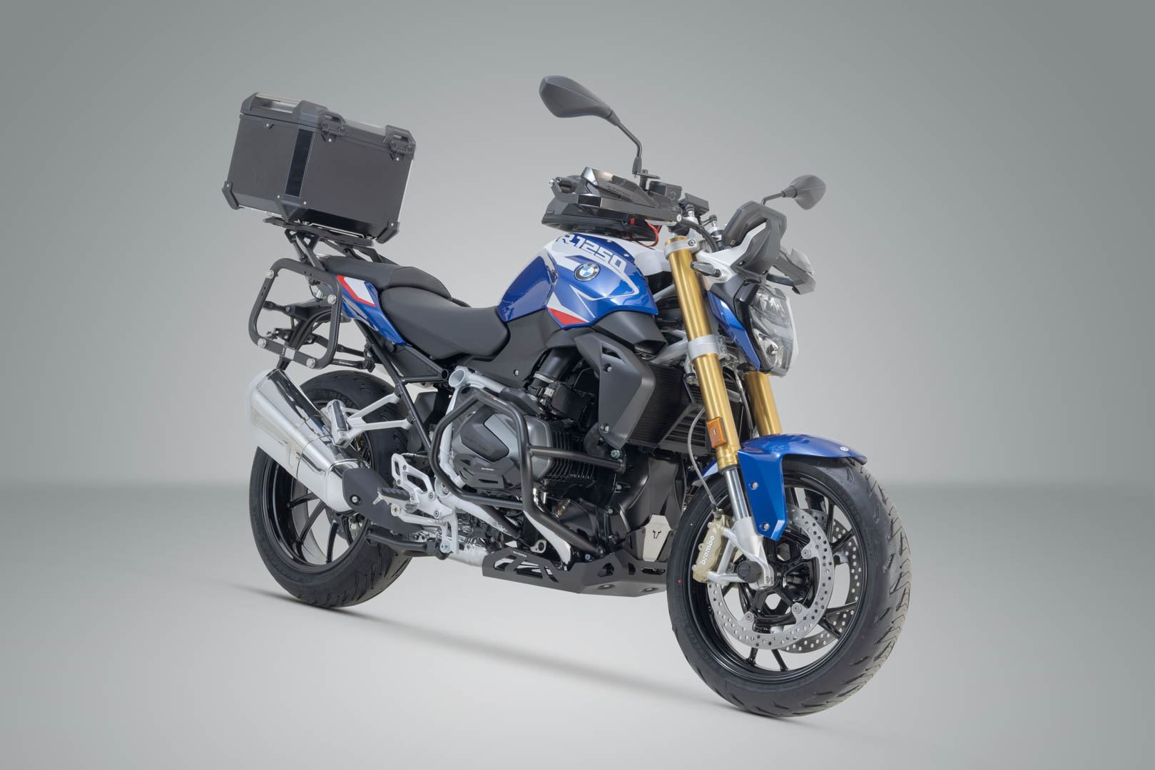 Sistem de top case SW-Motech TRAX ADV - Negru. BMW R1200 R/RS (14-18), R1250 R/RS (18-). Figura 2