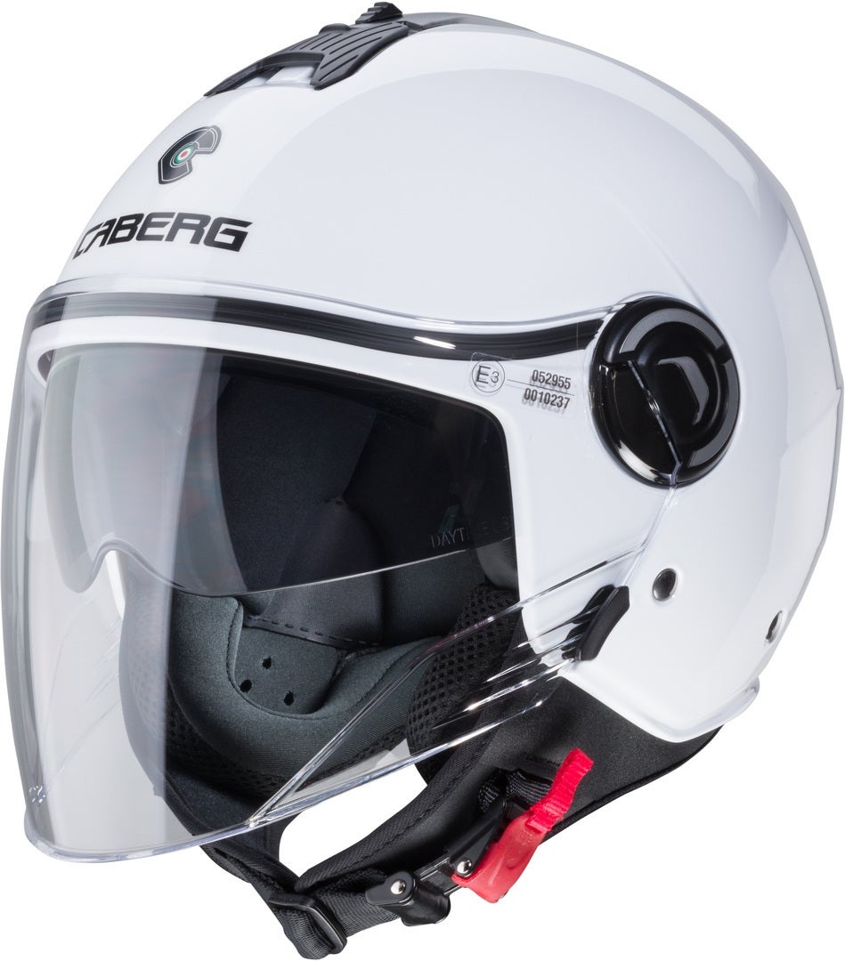 Caberg Riviera V4 X Jet Helm Wit metallic Verlies (59/60) Figuur 1