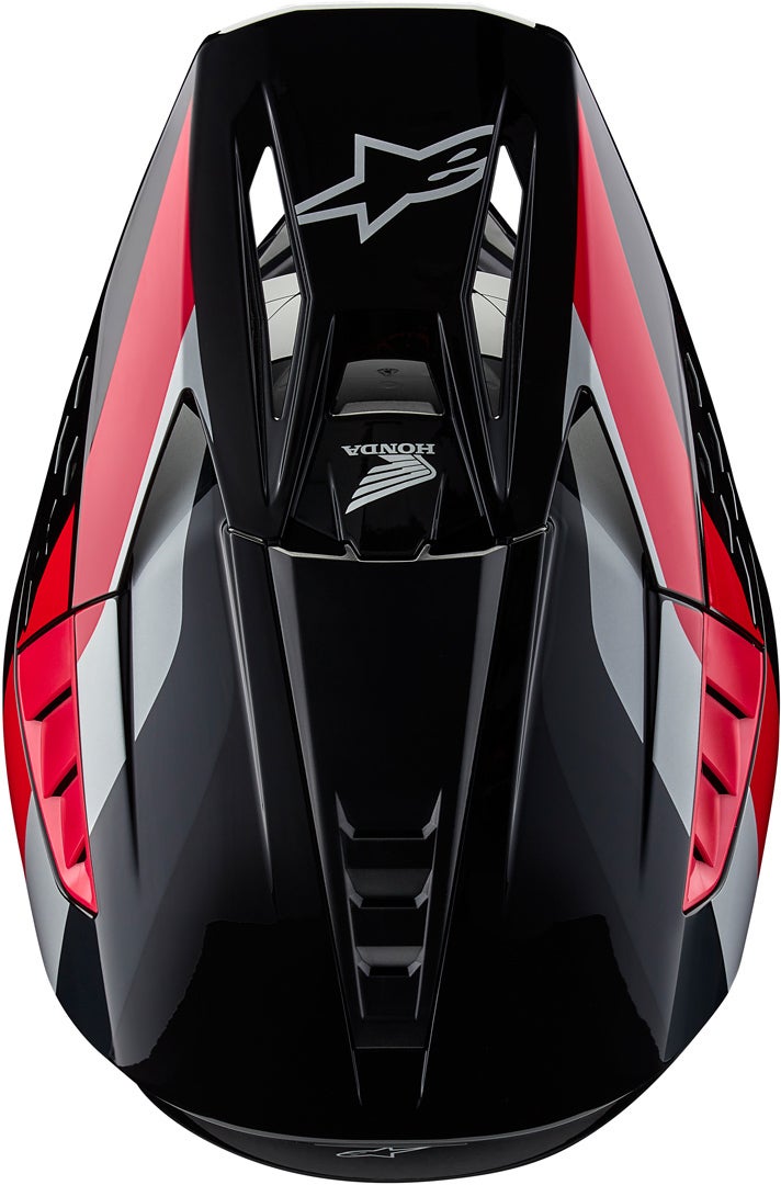 Alpinestars SM5 Honda Casco Motocross nero/rosso M (57/58) Figura 2